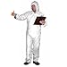 International Enviroguard 8015-3XL MicroGuard MP Clothing Coverall with Hood, Disposable, Elastic Wrists and Ankle, White, 3X-Large (Case of 25)