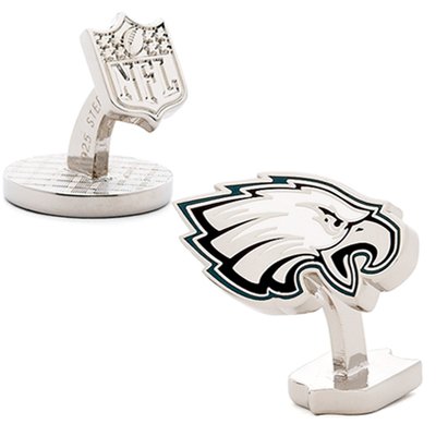 Sterling Philadelphia Eagles Cufflinks