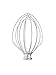 KitchenAid K5AWW Replacement Wire Whip for 5 Quart Lift Machines