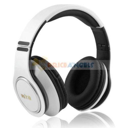 MITO MIC Wireless Bluetooth Stereo Headphone Headset for Mobile iPhone 5 Tablet MID Cellphone iPad Laptop PC with Noise Cancellation and Microphone Easy to Make Phone Calls