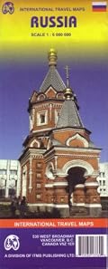Russia Map by ITMB (International Travel Maps)