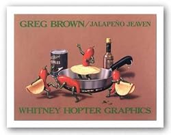 Jalapeno Jeaven by Greg Brown 24"x18" Art Print Poster