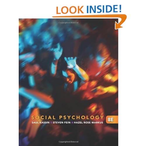 Social Psychology (Available Titles Cengagenow)