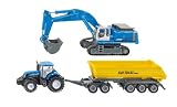 Siku - 1815 - Véhicule Miniature - Coffret Travaux Publics - Echelle 1/87