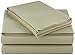 Amazon Basics Lightweight Super Soft Easy Care Microfiber 4-Piece Bed Sheet Set with 14-Inch Deep Pockets, King, Olive