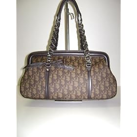 Dior LCP44874 Marron Fonce Trotter Romantique Handbags