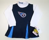 NFL Reebok Tennessee Titans Team Logo 2 Piece Cheerleader Jumper Kids Small (Size 4)
