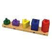 Deluxe Wooden Stack and Sort Board