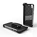Zizo Bolt Cover for HTC Desire 626 626s with .33mm 9H Tempered Glass Screen Protector Included Dual-Layered Slim Armor Case Cover Holster Belt-clip Lanyard Id Holder Kickstand Included (Gray/Black)