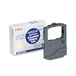 Okidata Microline 420, 421, 490, 491 Self-Inking Black Ribbon Cartridge (4M Characters), Part Number 42377801