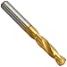 YG-1 D4107 High Speed Steel Short Length Drill Bit, TiN Finish, Straight Shank, Slow Spiral, 135 Degree, 16mm Diameter x 115mm Length (Pack of 1)