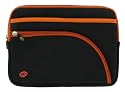 Sylvania GNET31201 Series 10-Inch Magni Elite G-Netbook Netbook Sleeve Case (Tri-Pocket Black / Orange)
