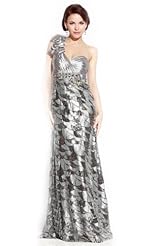 Crystal Applique Crystals Lace Beaded Chiffon/Taffeta/Tulle Bridesmaid Dress 