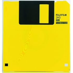 FUJIFILM - 10 x Floppy Disk - 1.44 MB - yellow - storage media