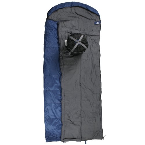 10T ALASKAN Sac de couchage couverture Bleu 235 x 100 cm