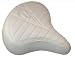 Nirve Classic Cruiser Bicycle Saddle (White)
