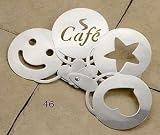 European Gift 46-Stainless Steel Coffee Stencil