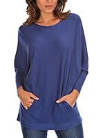 Bleu Marine Jersey Tina (Azul Medio)