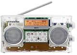 Sangean WR-1CL AM-FM Analog Tuning With LED Indicator - Transparent