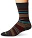 Pendleton Men's Stripe Crew Sock, Black