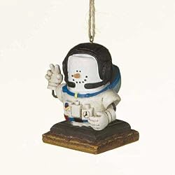 S'mores Astronaut Christmas Ornament