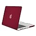 MOSISO Compatible with MacBook Pro 13 inch Case (Model: A1278, with CD-ROM) Old Version Release Early 2012/2011/2010/2009/2008, Protective Plastic Hard Shell Case Cover, Wine Red
