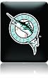 Skinit Protective Skin for iPod 1G (MLB FL MARLINS)