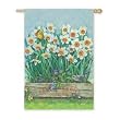 Paperwhite Bulb Box Spring Garden Flag Paperwhite Bulb Box Spring Garden Flag