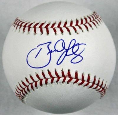 Phillies Brad Lidge Signed Authentic Oml Baseball Psa - Autographed Baseballs