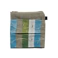 Aspire Linen zipped coin purse'
