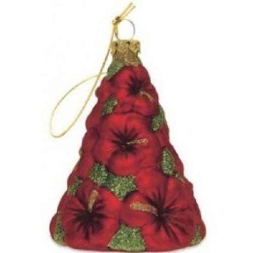 Island Heritage Hibiscus Tree Collectible Glass Ornament Island Heritage Hibiscus Tree Collectible Glass Ornament