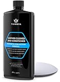 Leather Conditioner & Cleaner - For Furniture, Cars, Jackets, Handbags, Shoes, Sofas, Couches, Wallets, Purses, Recliners & More - Cleans, Restores & Protects - By TriNova (Formerly Leather Nova)