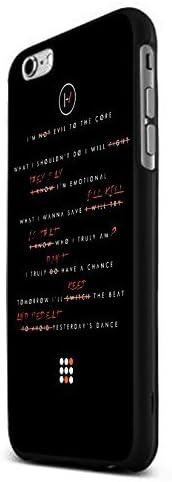 Twenty One Pilots I Am Not Evil iPhone 6 Case Fit For iPhone 6 Hardplastic Case Black Framed