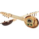 Beistle 50820 Coconut Ukulele, 17-Inch