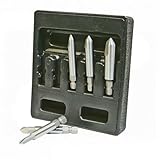 Silverline 50mm Damaged Screw Extractor Remover Bit Tool Set Heavy Duty Tools