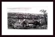 Art Poster Wood Framed Print - Quebec: 1874 - Artist: Woodward- Poster Size: 18 X 24