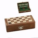 Folding Magnetic Wooden Chess Set