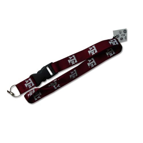 Texas A&m Aggies Lanyard Keychain Id Ticket Clip Ncaa