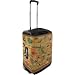 CoverLugg Large Luggage Cover - Travel Stamps