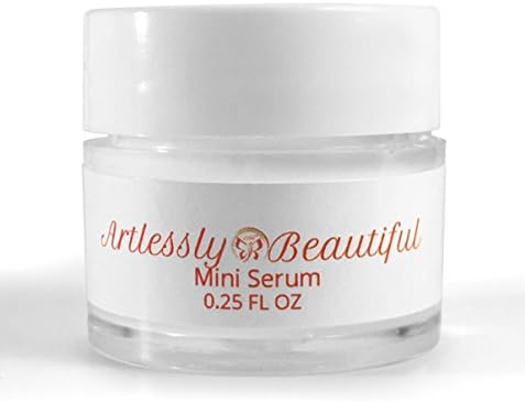 Mini Artlessly Beautiful Organic Facial Serum with DMAE and MSM - Anti Aging Formula 100% Pure (0.25)