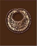 Luxe Leopard Designer Baby Bib by Bearington Baby Collection