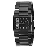 Police ‘Radiance’ Ladies Black IP Bracelet And Black Stone Set Dial