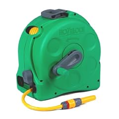 Hozelock 06424150 Compact Reel 2-in-1 Schlauchbox mit 25 m 1,3 cm (0,5 Zoll) Schlauch