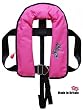 Bluewave Pink Floral Kids Automatic Lifejacket with Harness