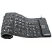 LogiLink Tastatur Flexibel Wasserfest USB + PS/2 schwarz