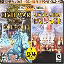Hidden Mysteries Civil War- Secrets of the North and South/ Bukingham Palace Combo Pack