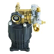 SIMPSON Cleaning 90029 Axial Cam Horizontal Pressure Washer Replacement Pump 8.6CAH12B 3100 PSI @ 2.5 GPM with Brass Head and PowerBoost Technology