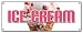 ICE CREAM BANNER SIGN cart shop cone signs ICE CREAM BANNER SIGN cart shop cone signs