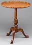 Lamp Accent Table in Cherry