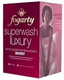 FOGARTY SUPERWASH WHITE GOOSE FEATHER & DOWN 13.5 TOG DOUBLE